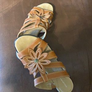 Rockport slide sandals.